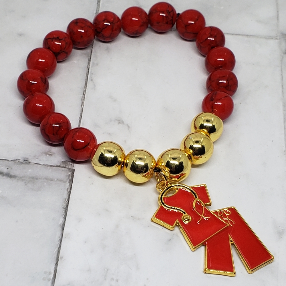 Chic Nurse beaded bracelet